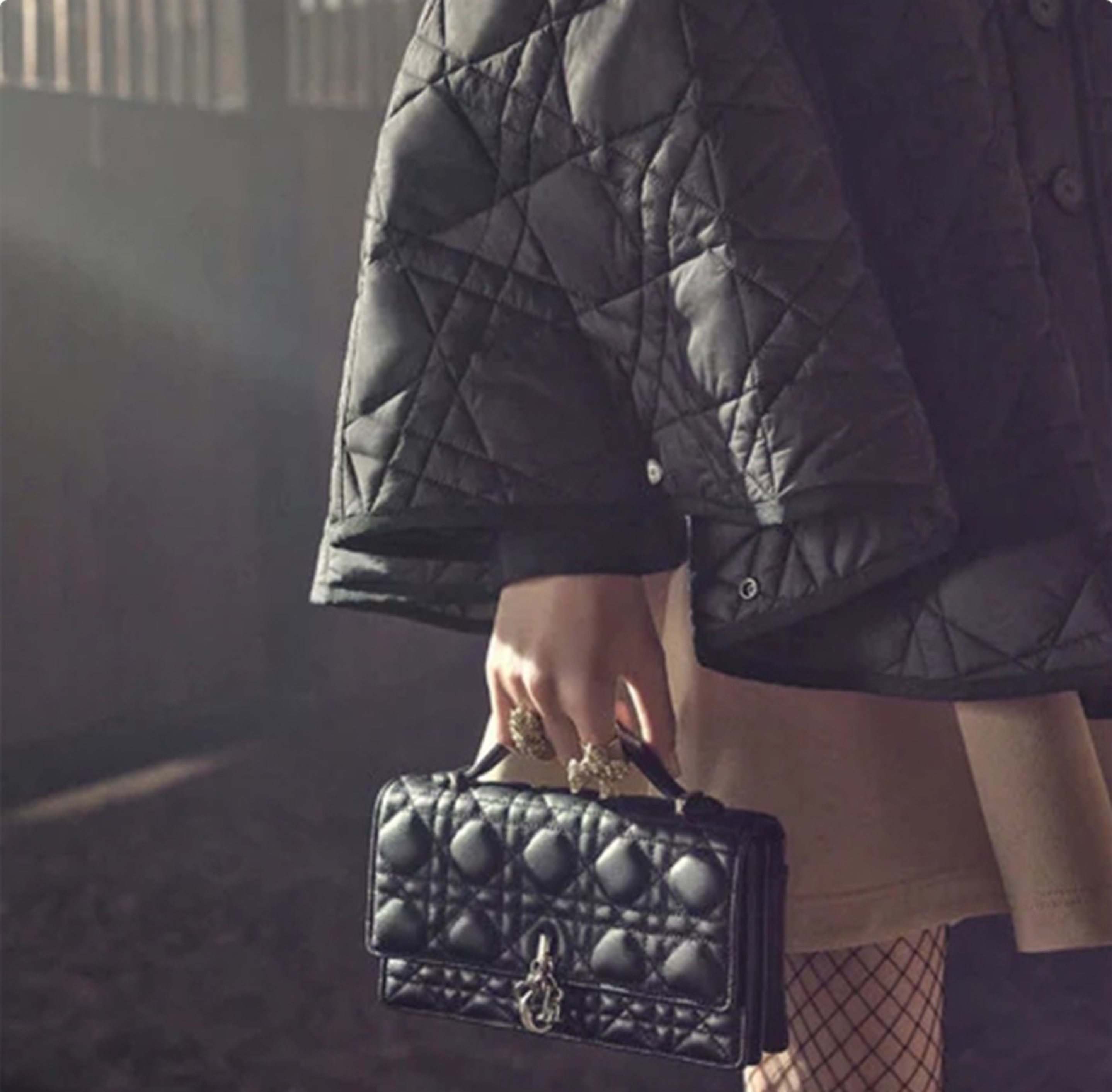 DIOR Lady My Dior Mini Bag (Replica)