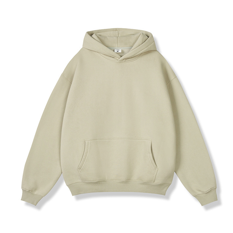Men Heavyweight Hoodies Oversized Fleece Long Sleeve Casual Basic Pullover Sweatshirts Comfy Fall Outfits