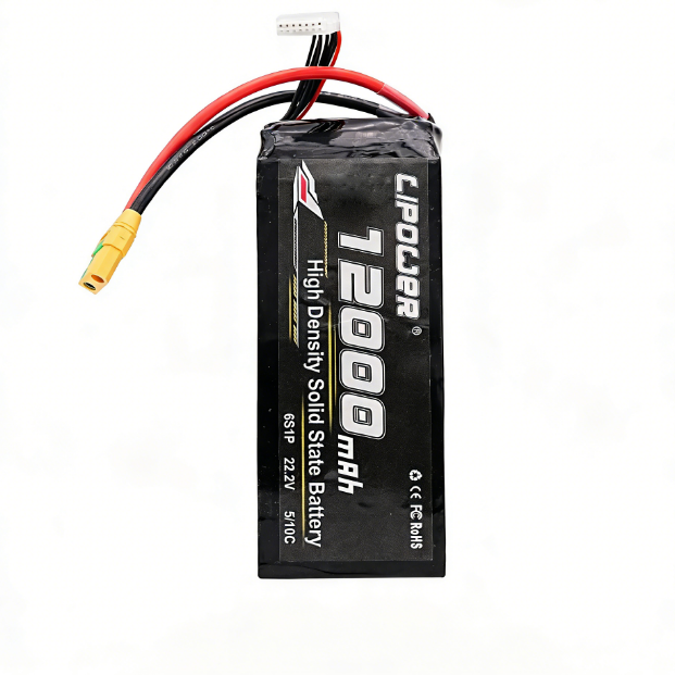 lithium polymer  5/10C 6s 12000mAh rechargeable solid-state FPV drone - lipowbattery