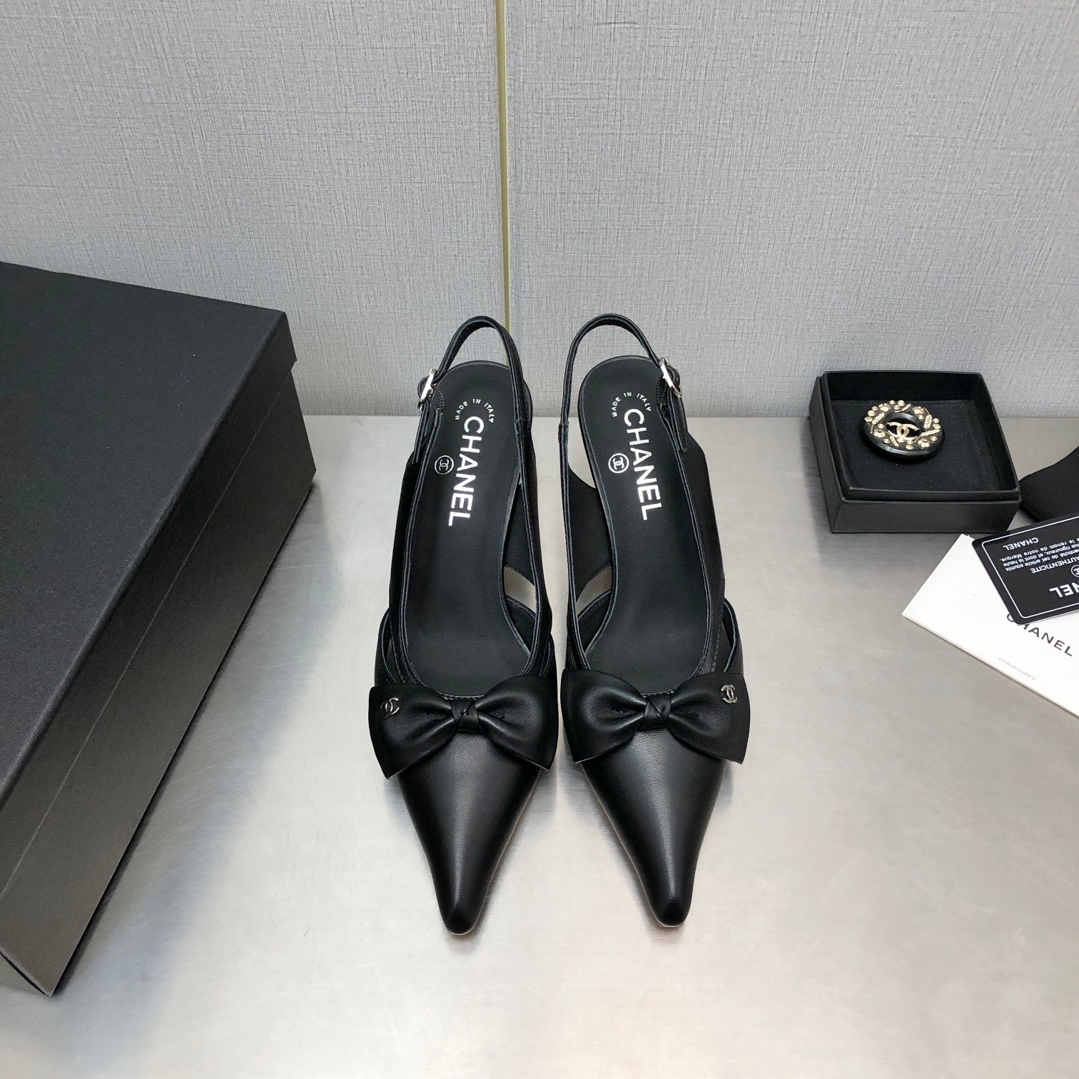 TOP CHANEL INew Bow High Heels - 7cm - Three Colors