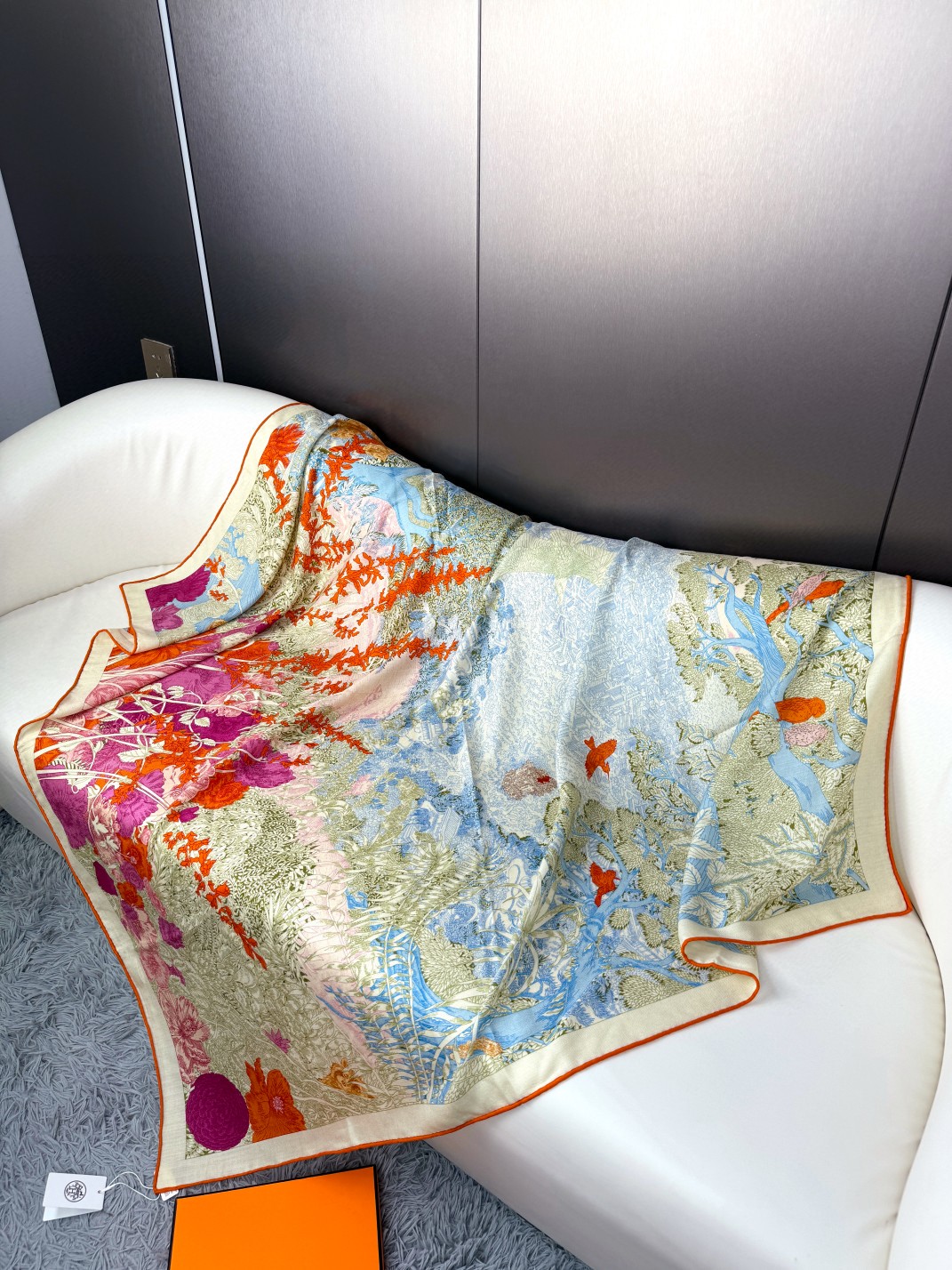 TOP HERMES Cashmere Square Scarf 140 x 140 cm - 2 Colours