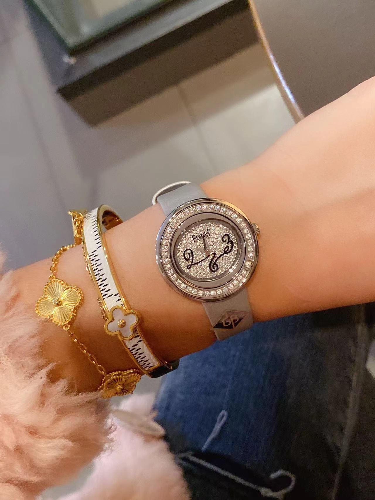 Piaget Count Possession (Time Runs) Starry Sky Women's Watch (Model G0A30108) Watch