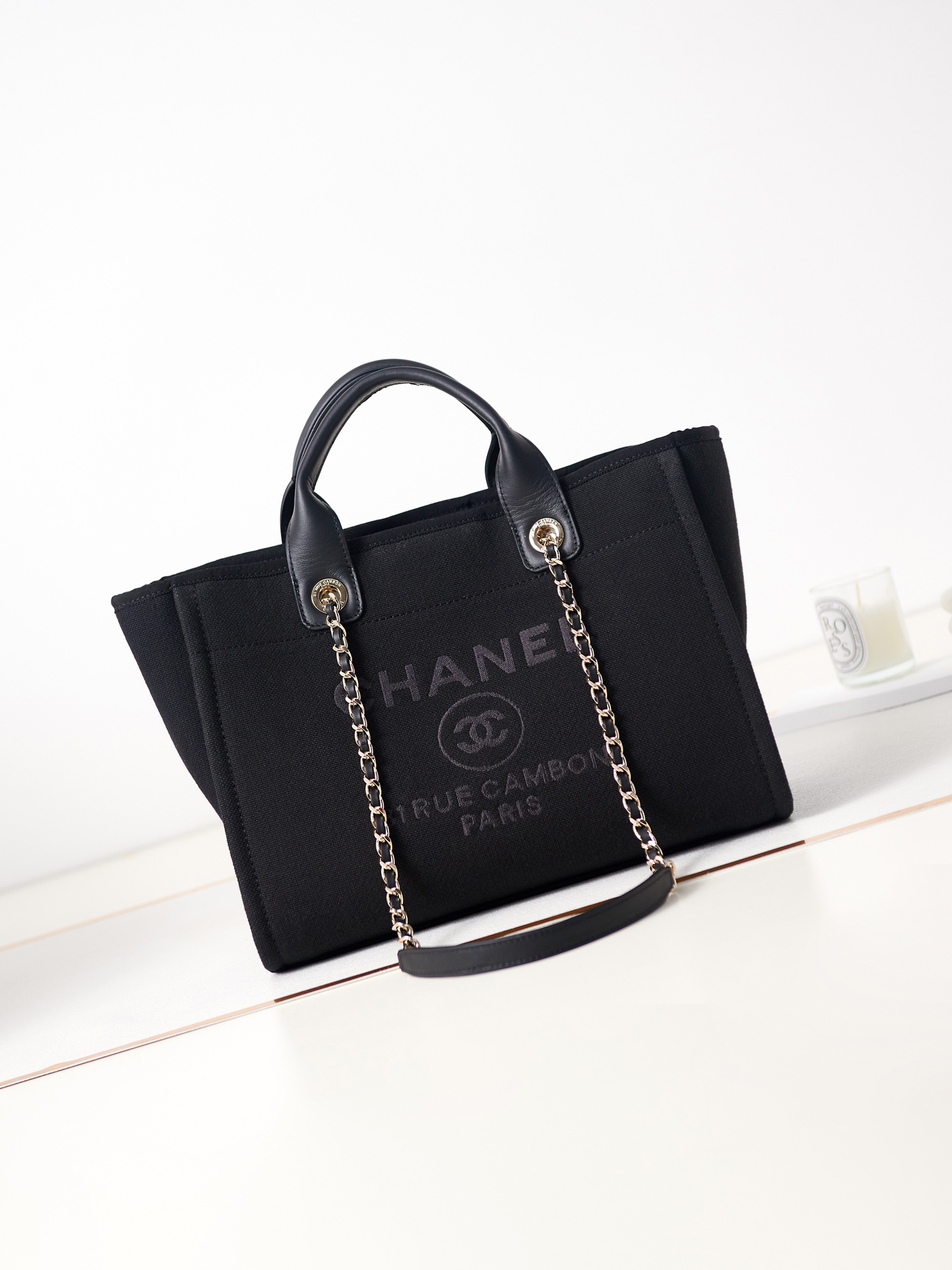 TOP CHANEL Deauville Bag 33cm - 12 Color