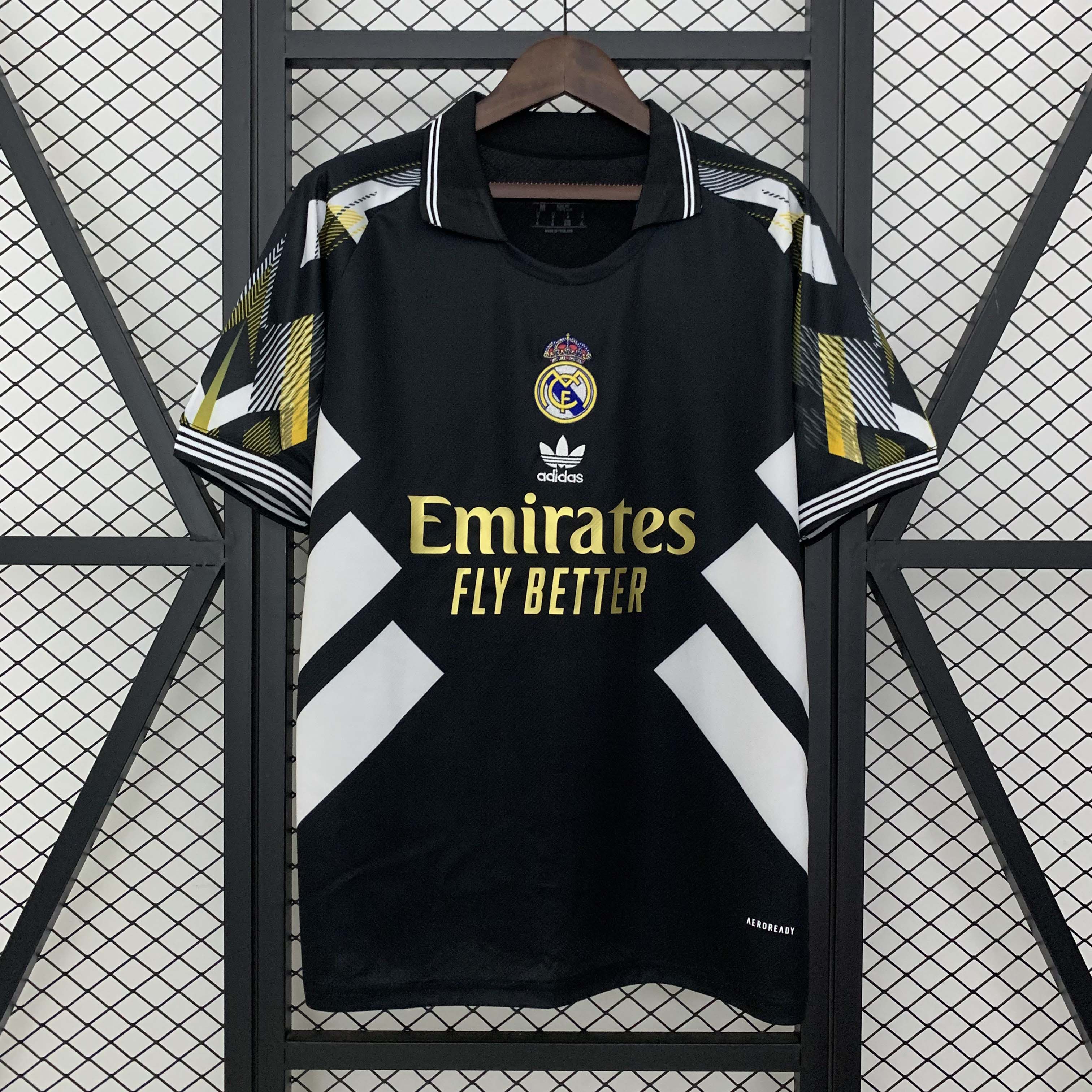 2025/2026 Real Madrid Special Edition Black Football Shirt1:1 Thai Quality