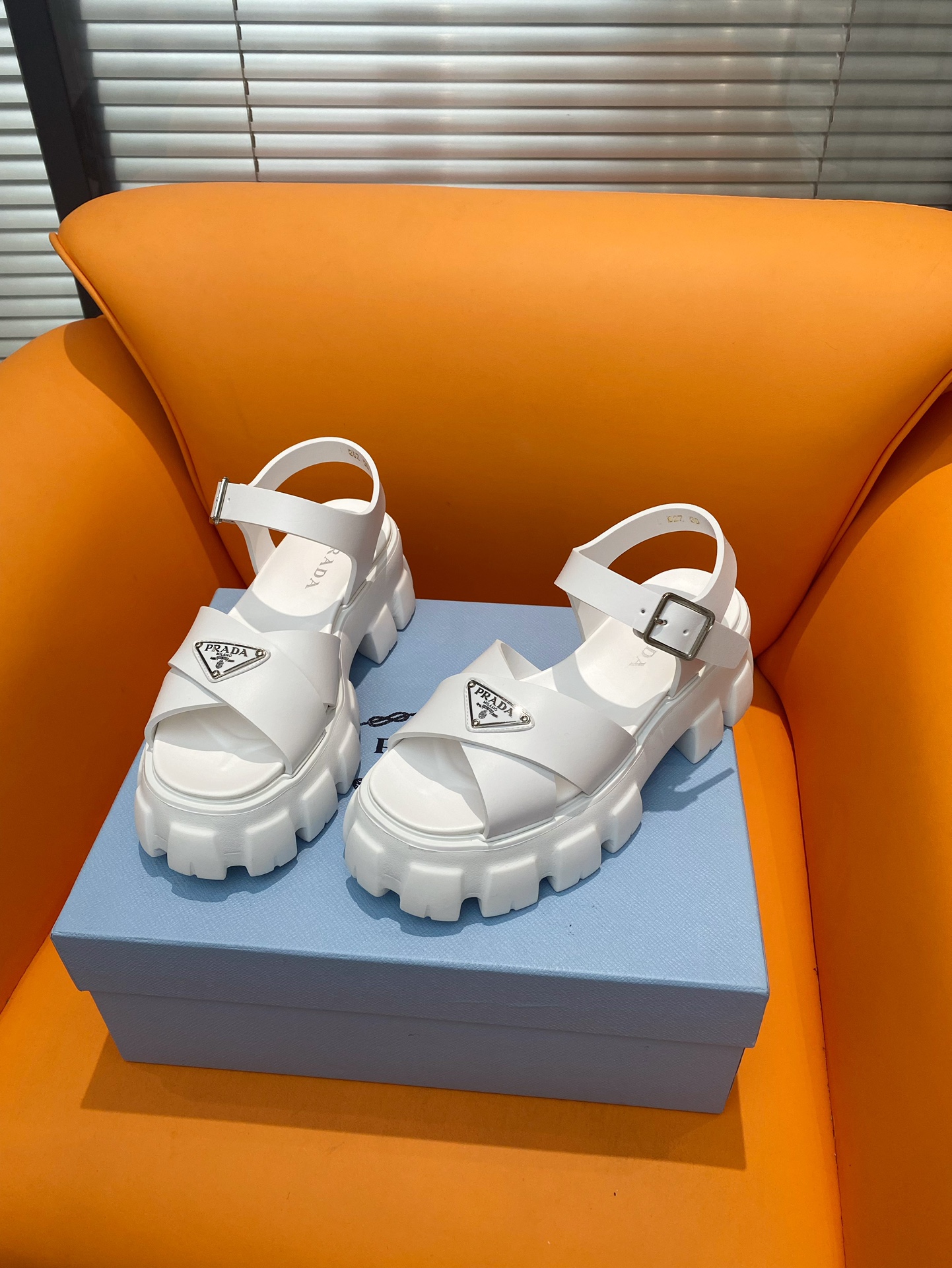 TOP PRADA Thick Sole Sandals - 5 Color