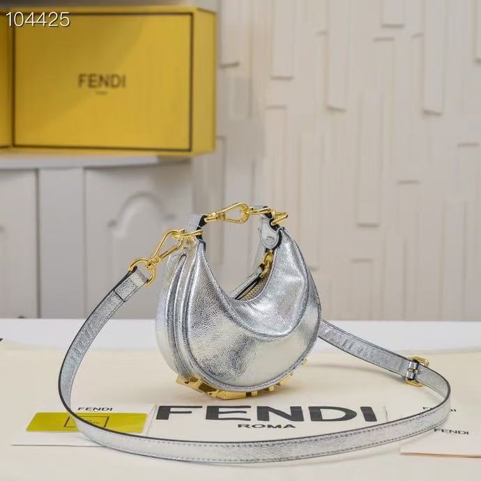 TOP FENDI FENDIgraphy Mini Bag - Silver