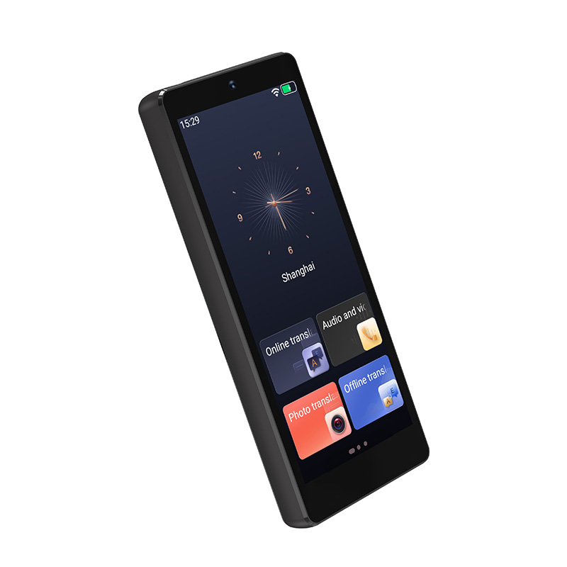 S20 Pro AI Mini Translator 5 Inch Touch Screen Portable Android 7.0 Offline Translation Photo Translation 148 Languages ChatGPT Offline Translation