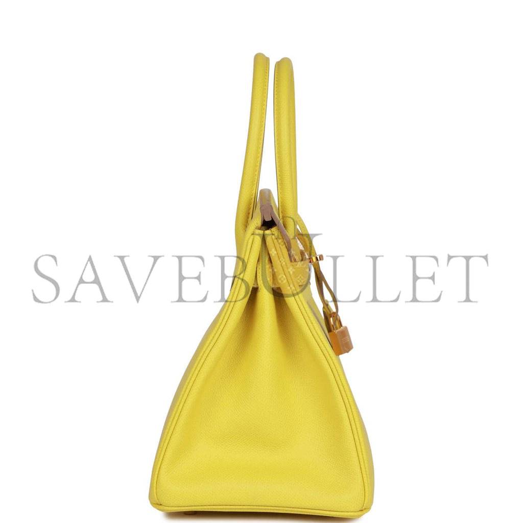 HERMES BIRKIN 30 EPSOM GOLD HARDWARE (30*22*16cm)
