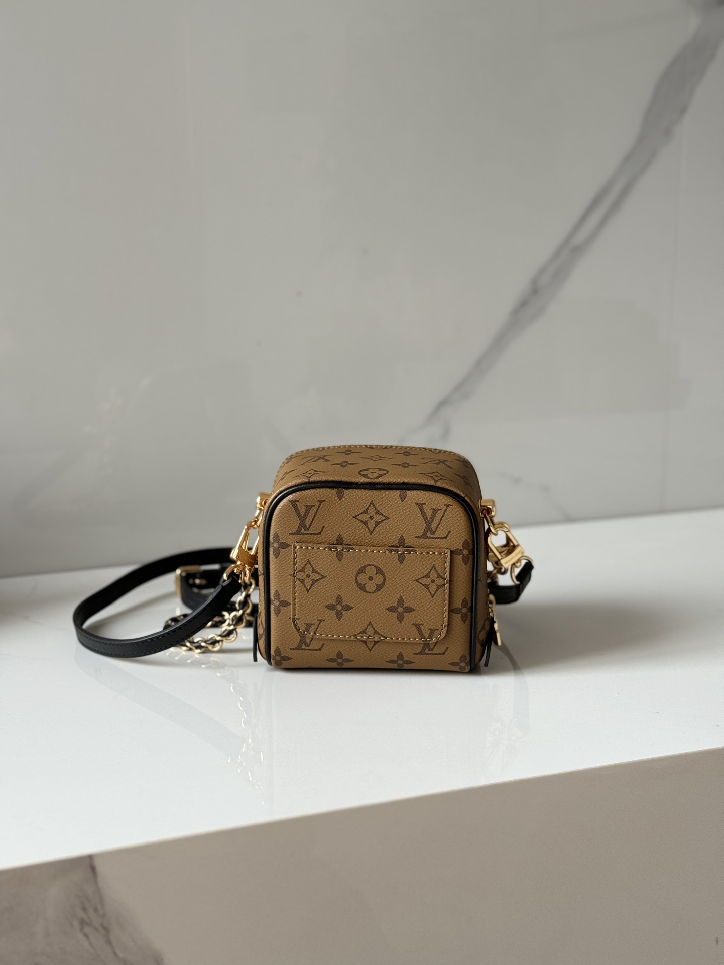 TOP Louis Vuitton LV Just In Case Bag 13 x 14 x 11.5 cm - Brown