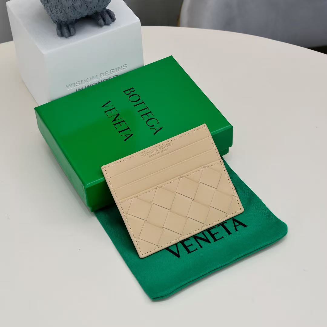 Bottega Veneta Intrecciato Credit Card Case (Replica)