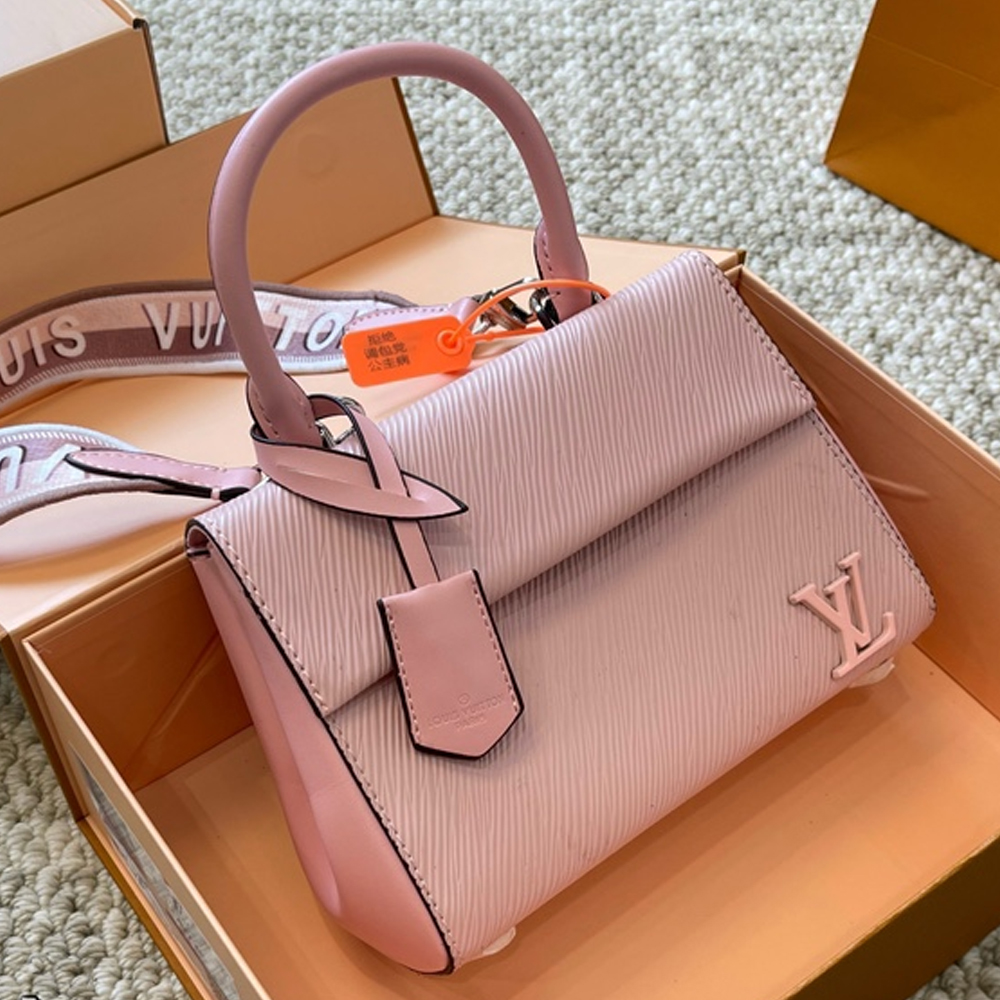 Louis Vuitton LV  Cluny Grained Leather Shoulder Handbag (Replica)