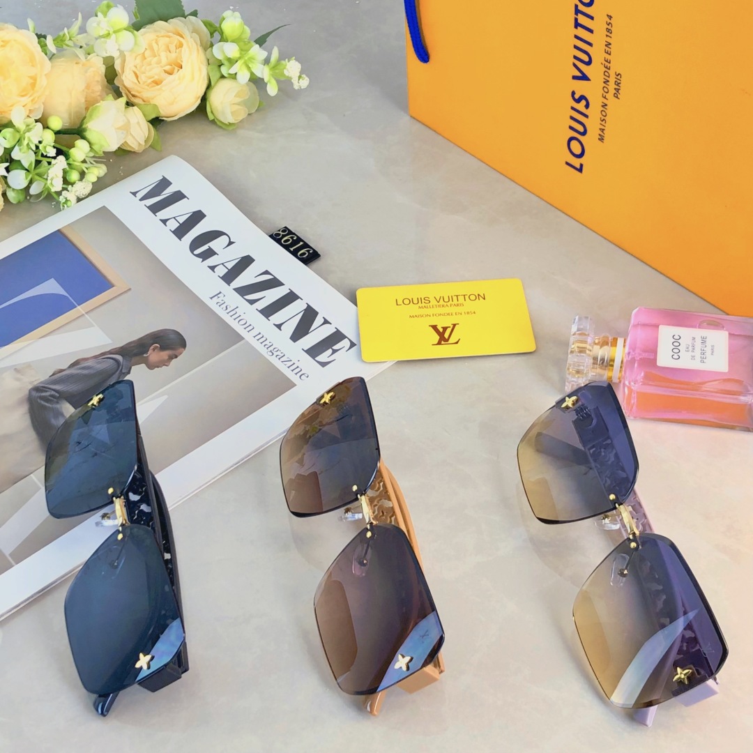 TOP Louis Vuitton LV Sunglasses - 3 Colors
