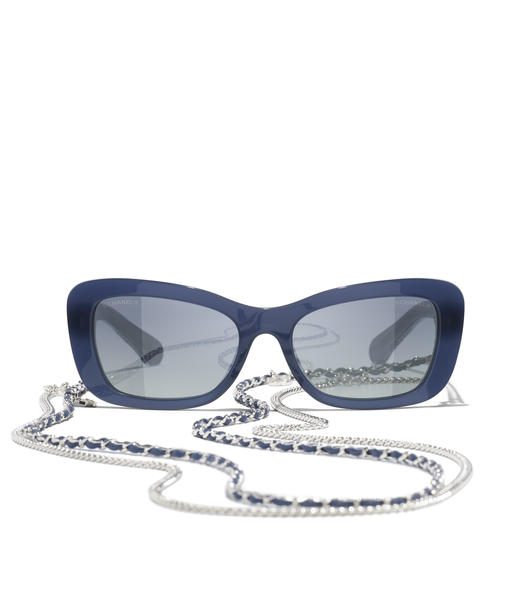 CHANEL Rectangle Sunglasses A71740X06074S