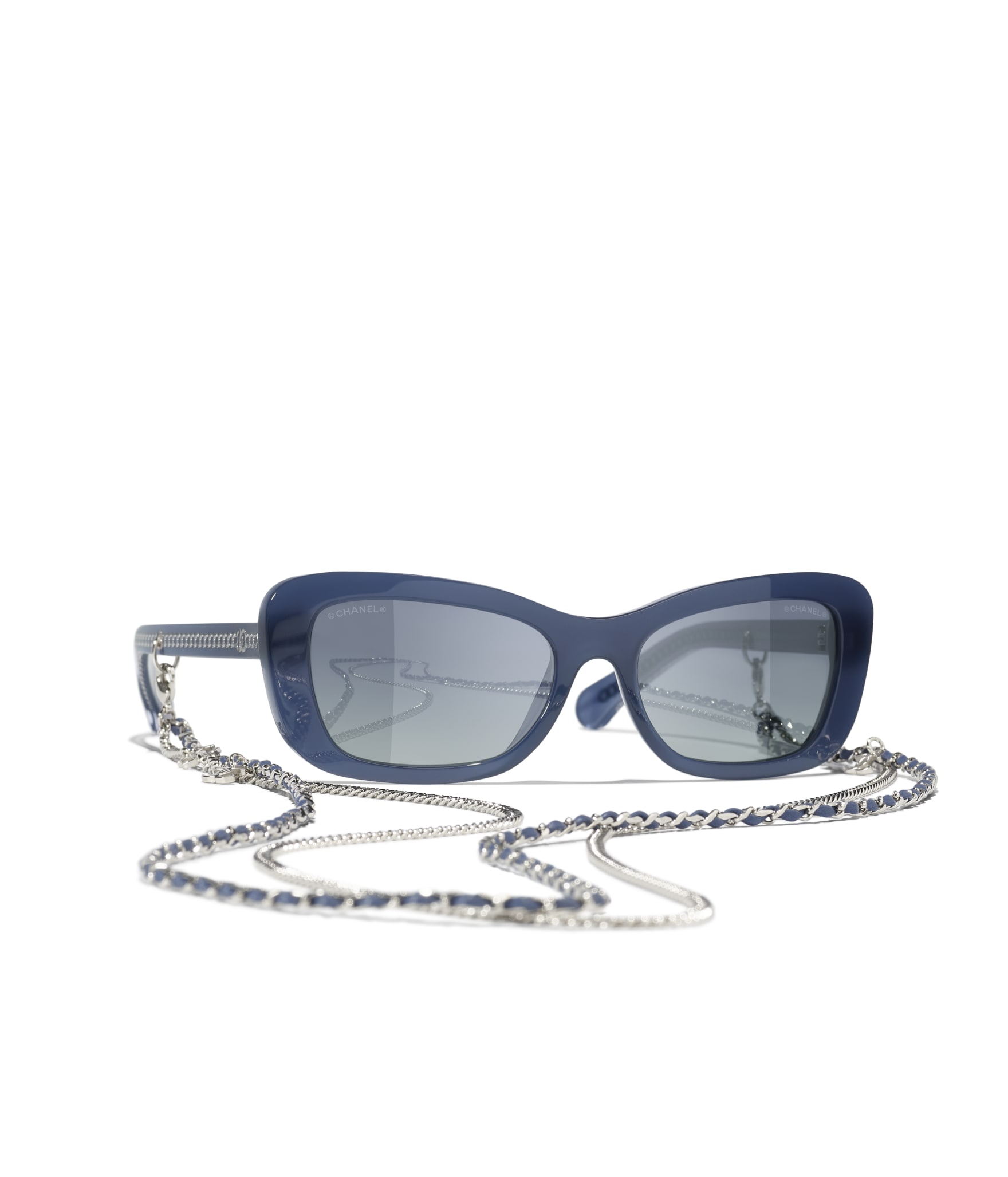 CHANEL Rectangle Sunglasses A71740X06074S