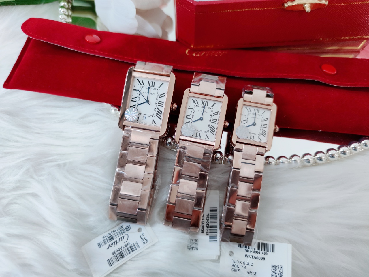 TOP Cartier Tank Solo watch - 3 Sizes