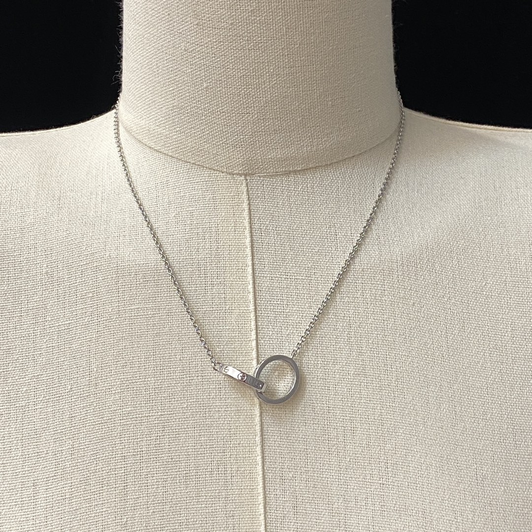 TOP Cartier Round Necklace - 3 Color