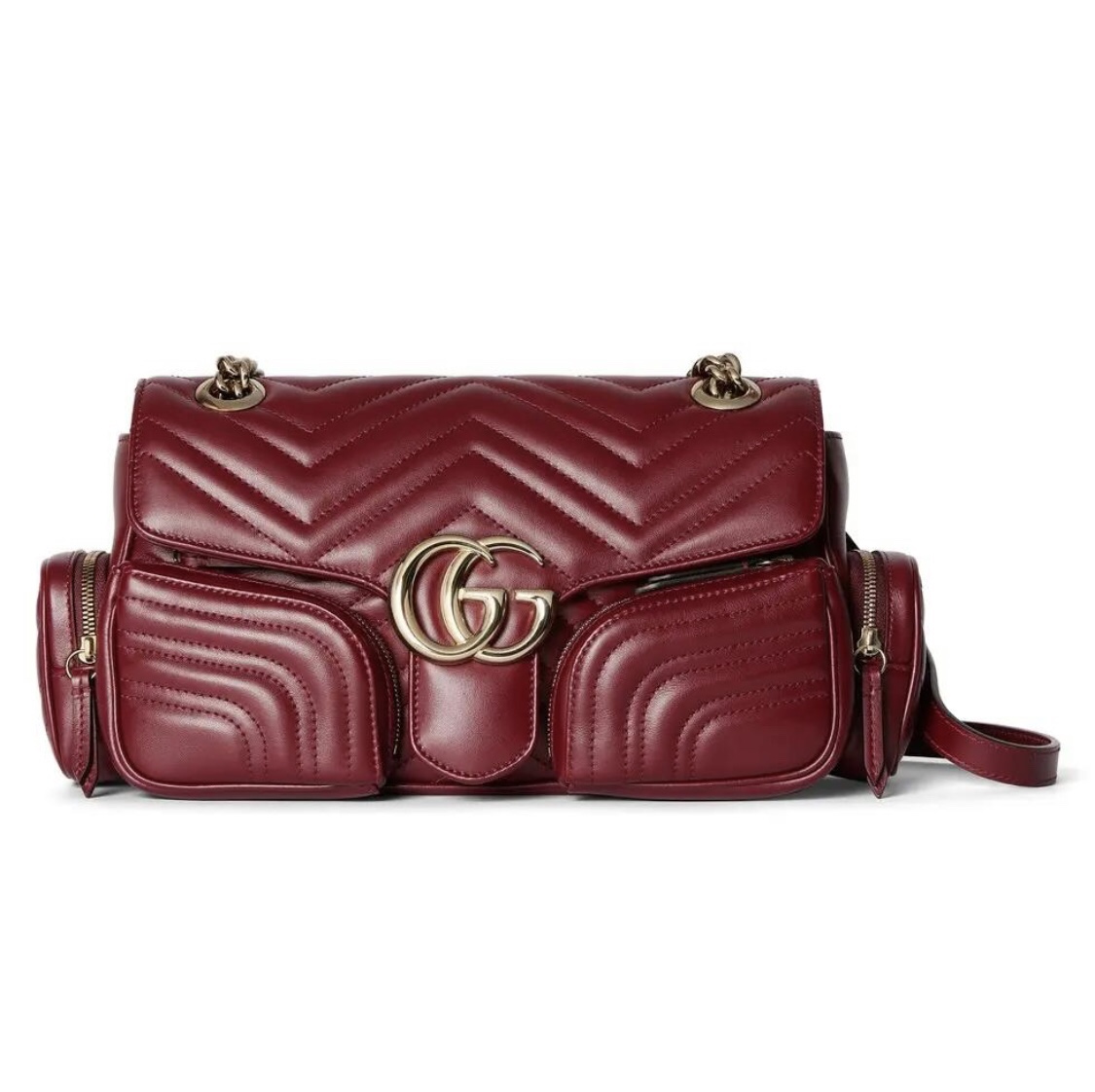 TOP GUCCI GG Marmont Multi-Pocket  Bag 25.5 X 15 X 7 cm - 3 Colors