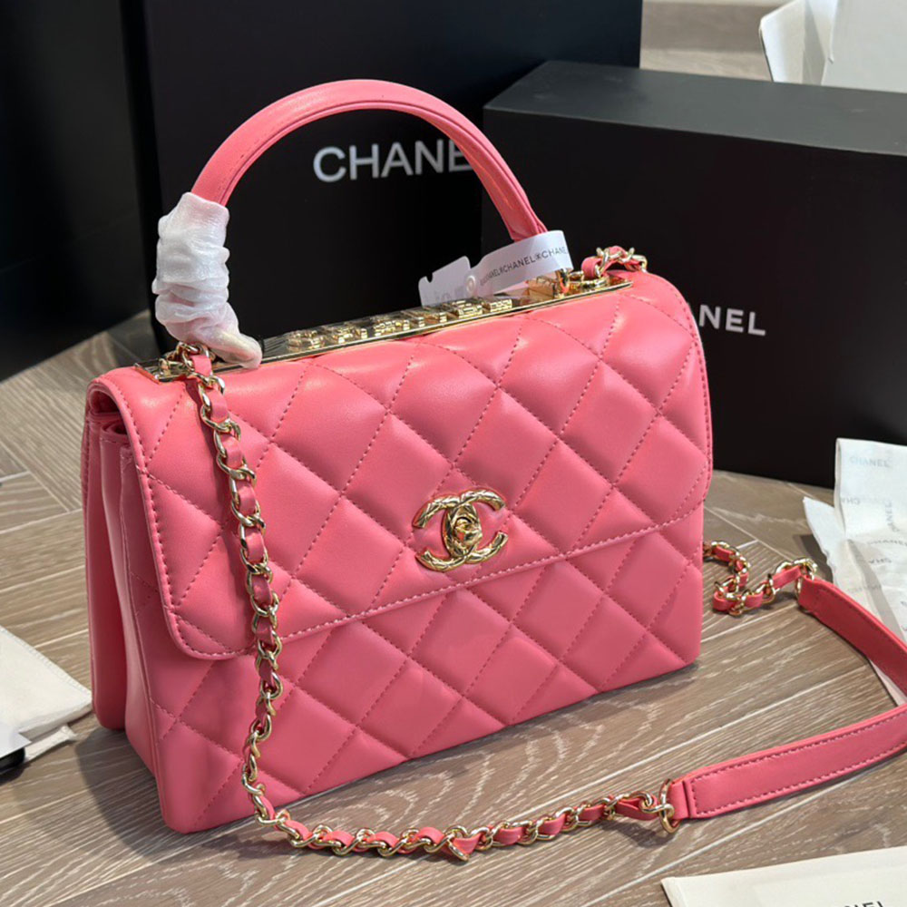 Chanel   Trendy CC Relief Handle Bag(Replica)