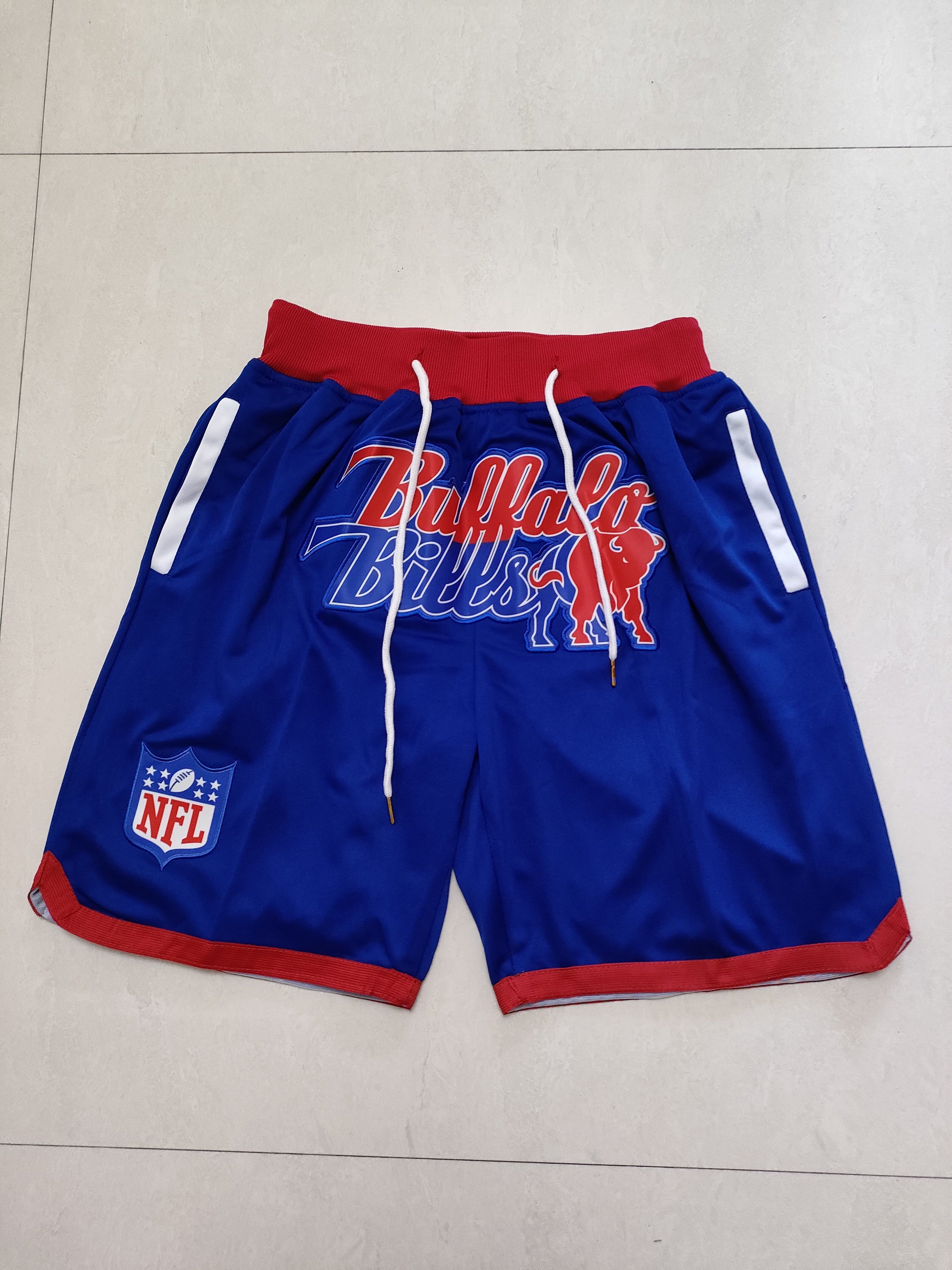 Buffalo Bills colorful blue pocket pants