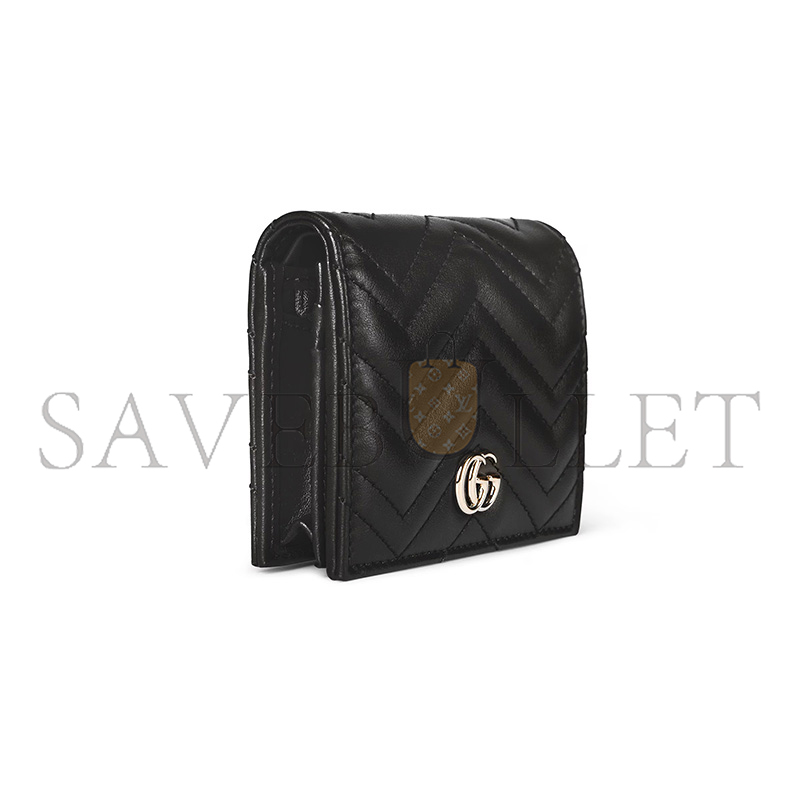 GUCCI GG MARMONT CARD CASE WALLET 466492 (17.5*11cm)