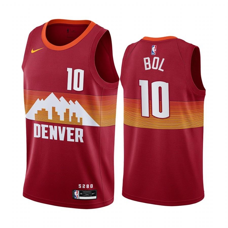 Bol Bol Denver Nuggets City Edition Jersey