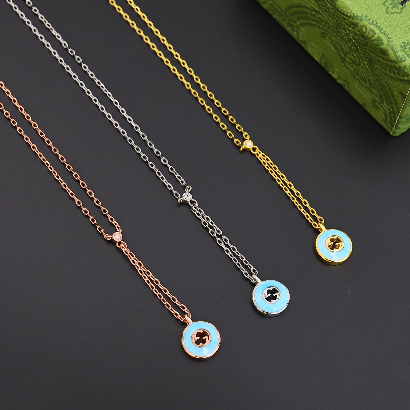 TOP GUCCI GG Necklace - 3 Color
