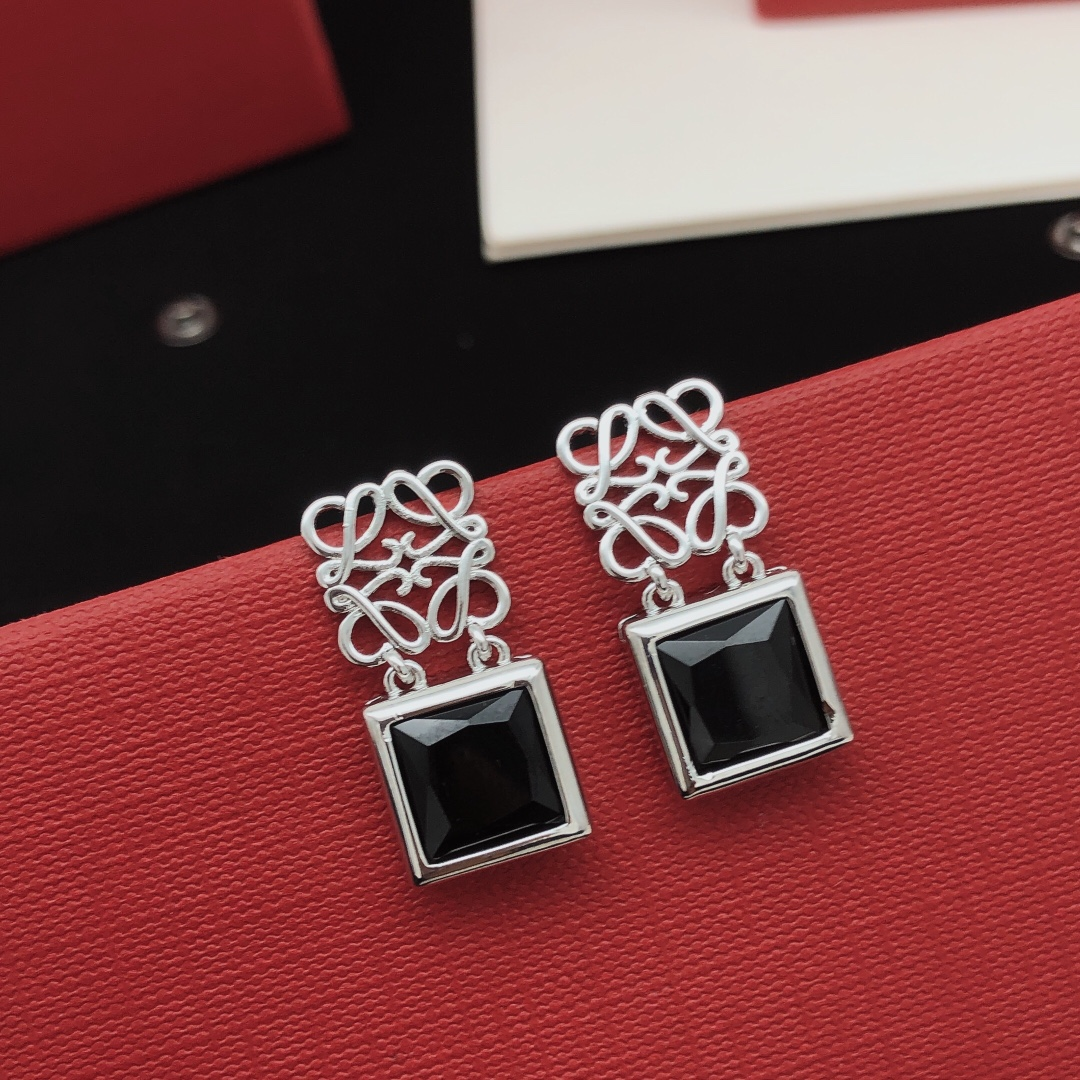 Loewe square cutout earrings
