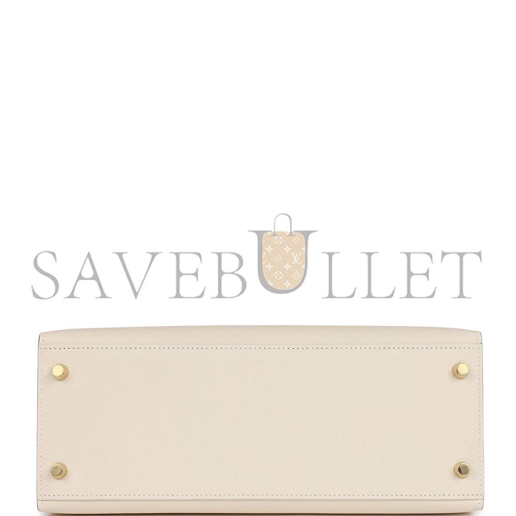 HERMES KELLY 28 EPSOM GOLD HARDWARE (28*22*10cm)
