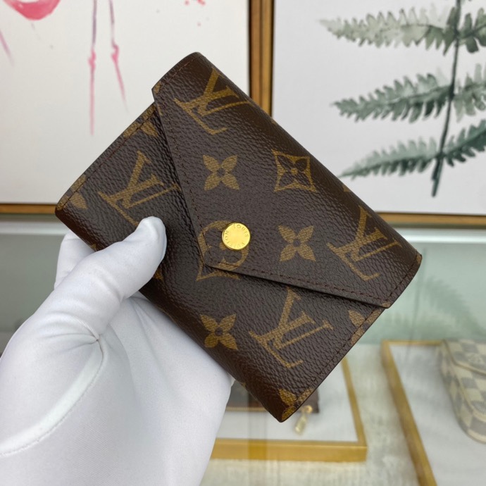 TOP Louis Vuitton LV LV Damier Victorine Wallet - 16 colors