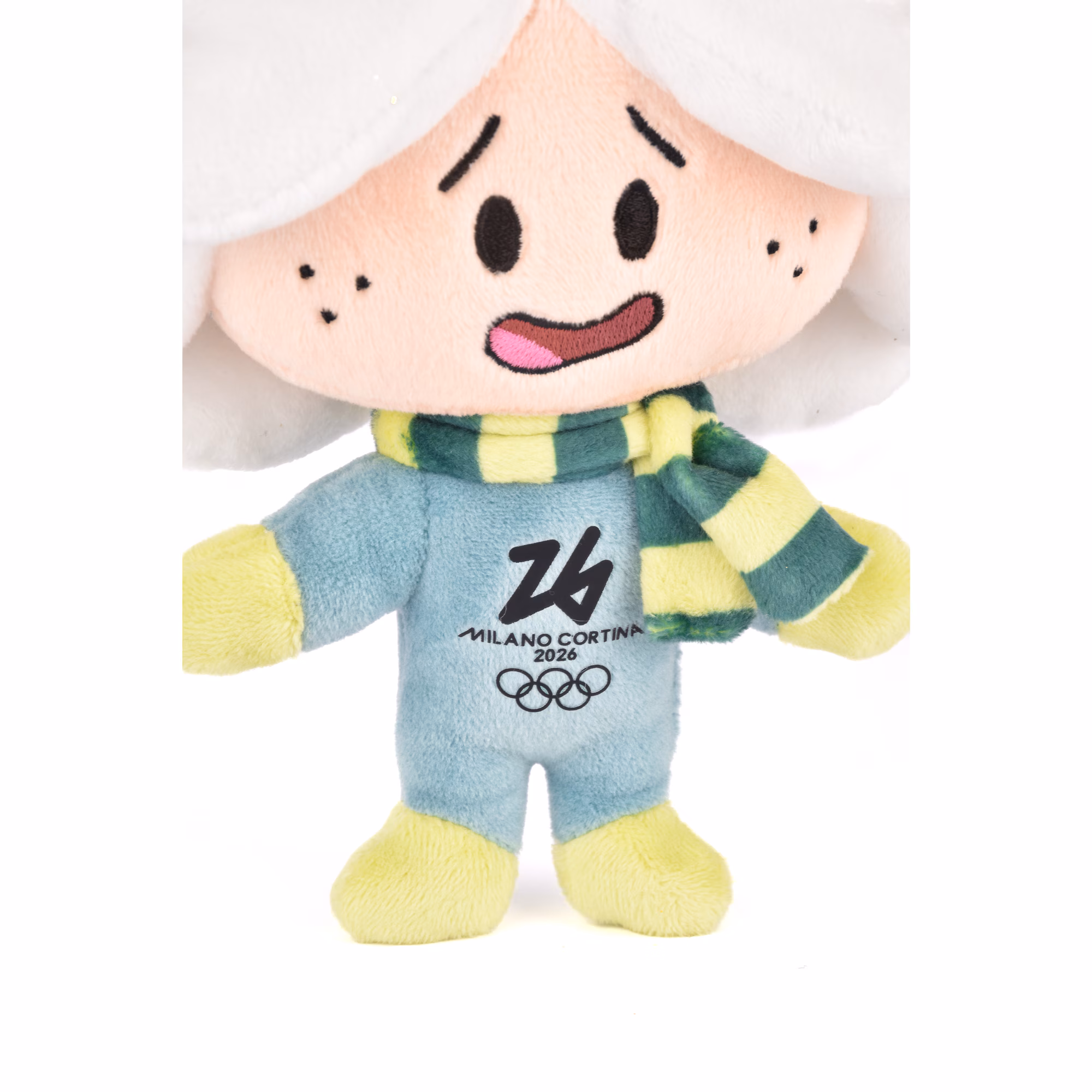 Milano Cortina 2026 Olympics Flo Scarf Key Chain - 14cm