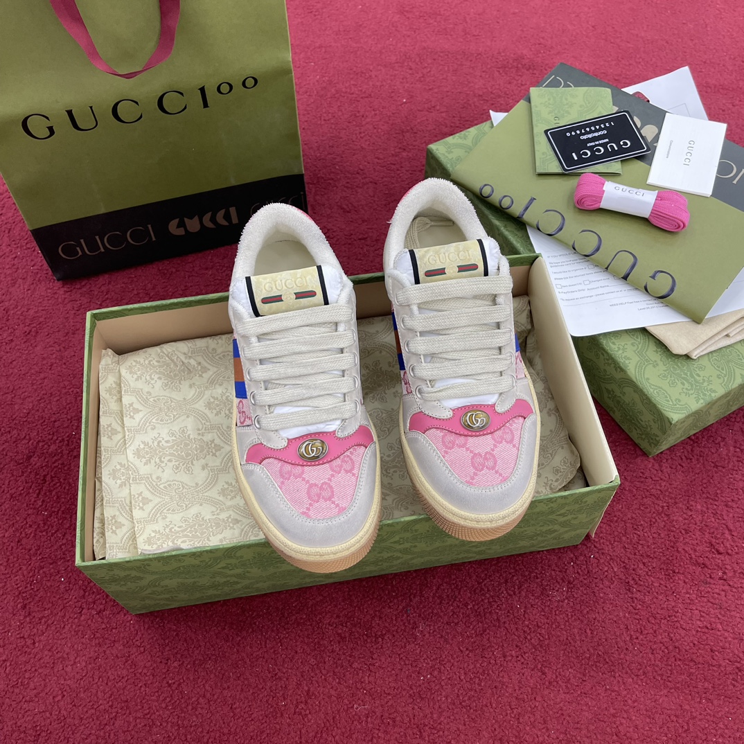 TOP GUCCI Classic Calfskin Sneaker Sneakers