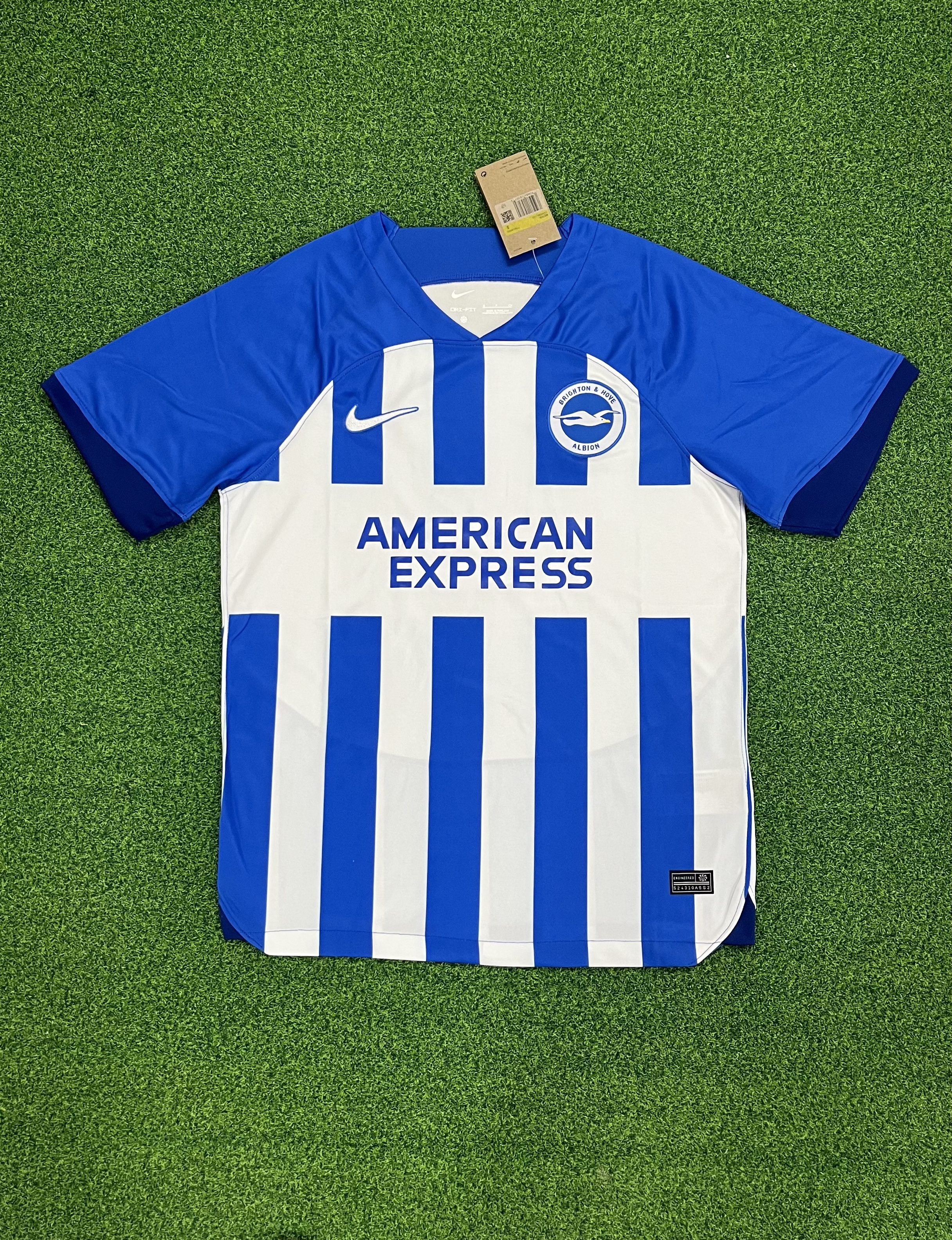 2425 Brighton And Hove Albion Home  jersey.Player embroidery version