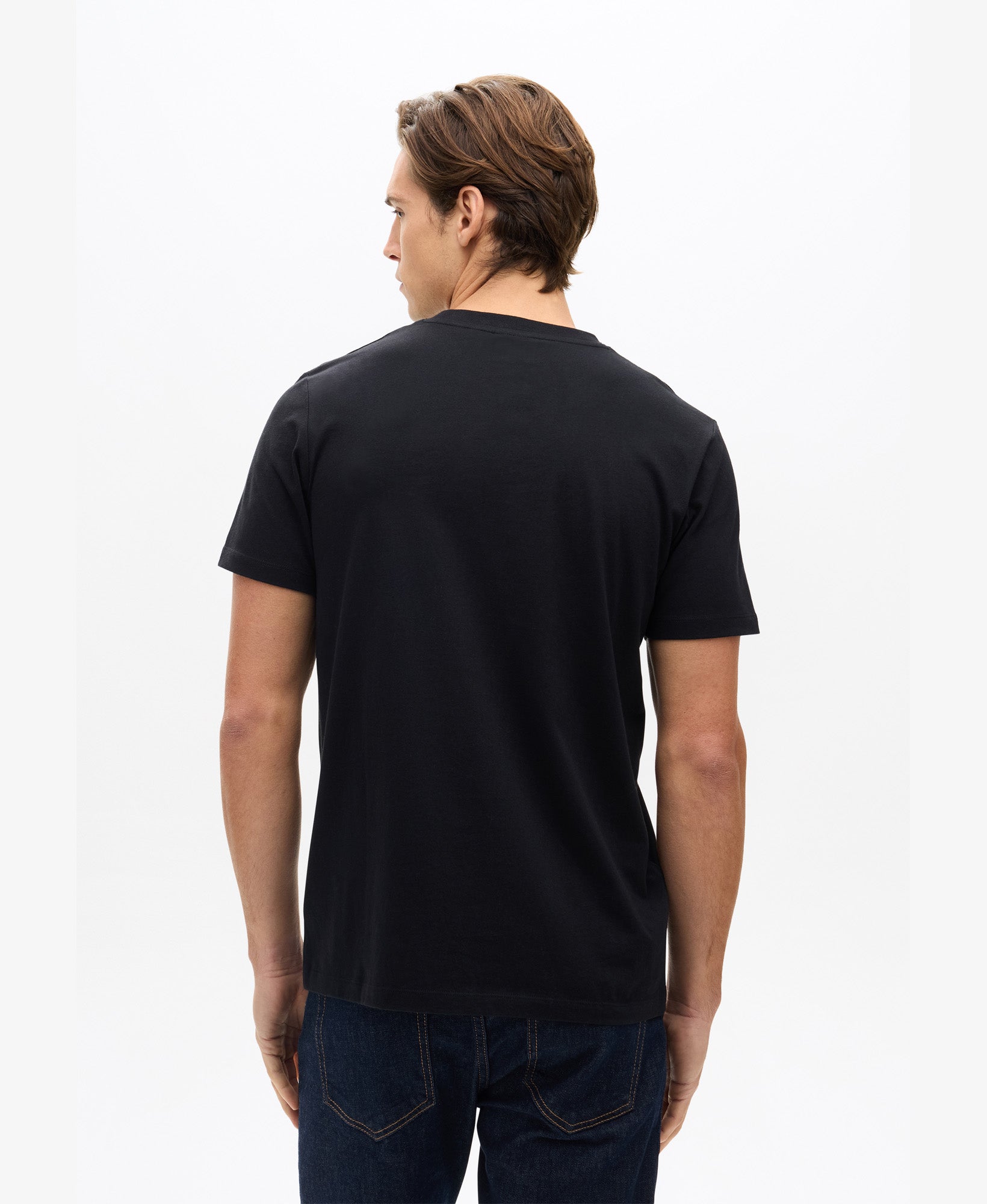 Vintage Logo Chest Tee | Black