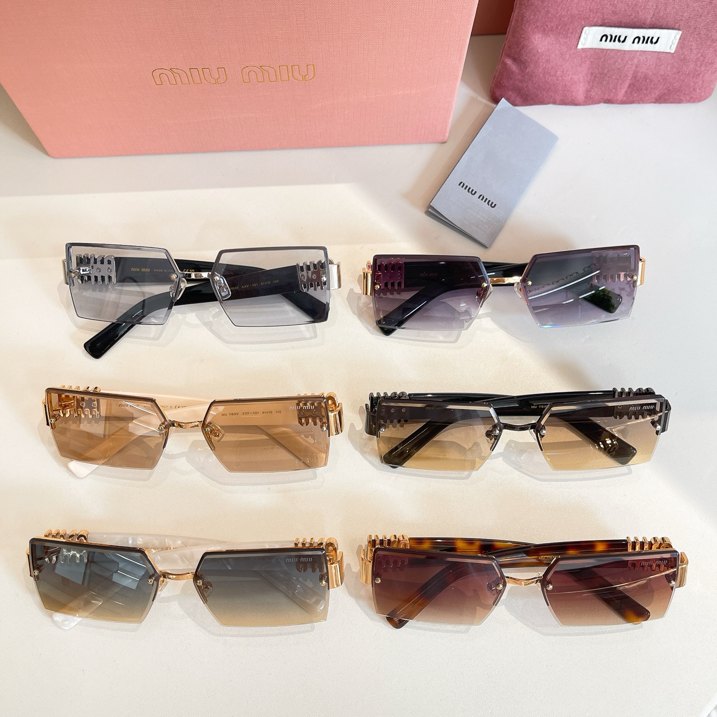 TOP Miu Miu Sunglasses - 6 Colors