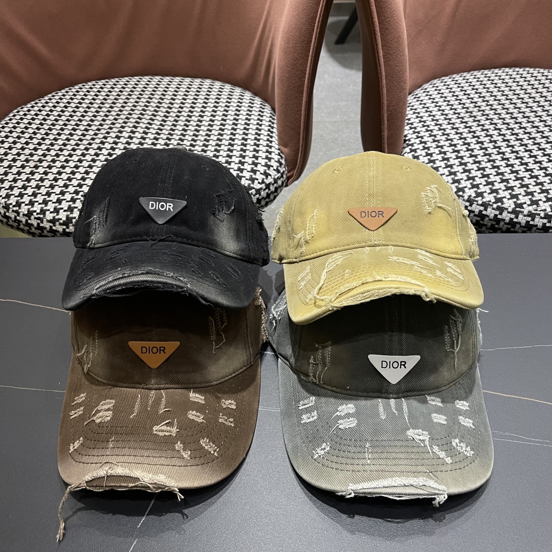 TOP Christian Dior Baseball Hat - 4 Colour