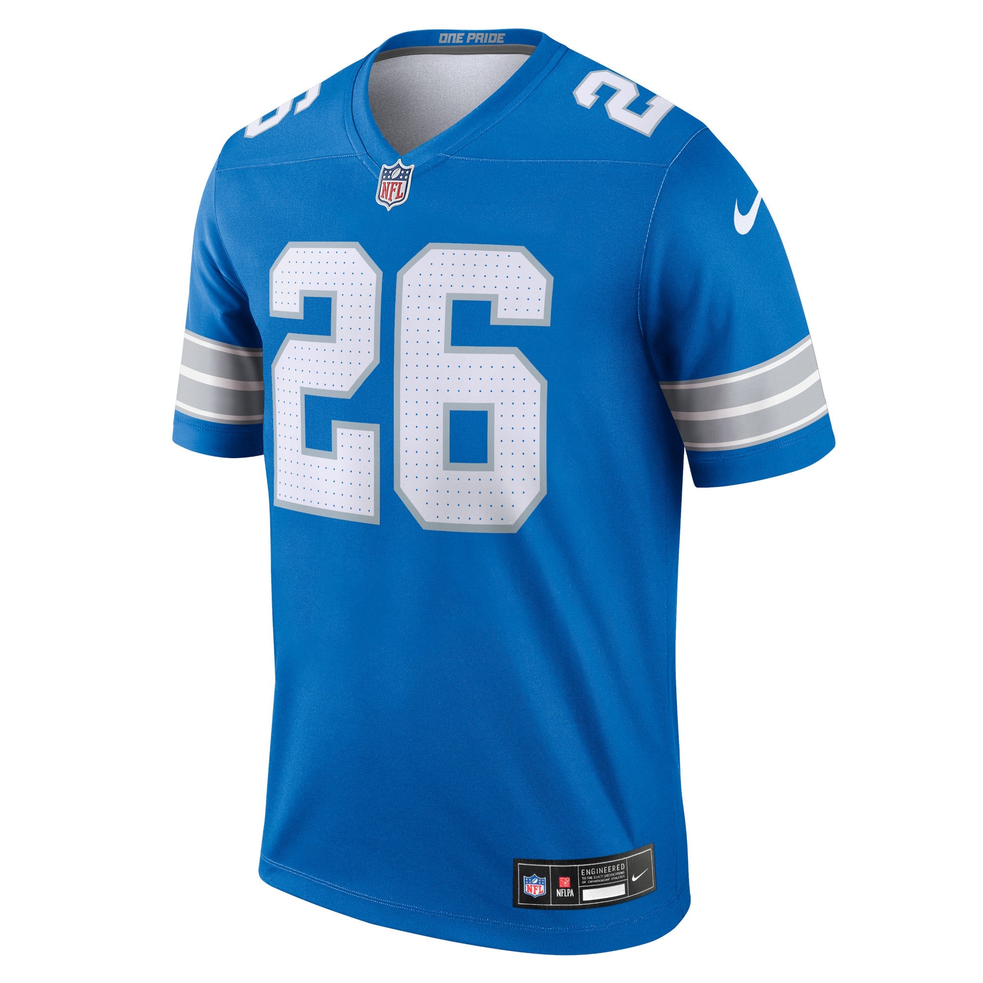 Jahmyr Gibbs Detroit Lions  Team Legend Player Performance Top - Blue