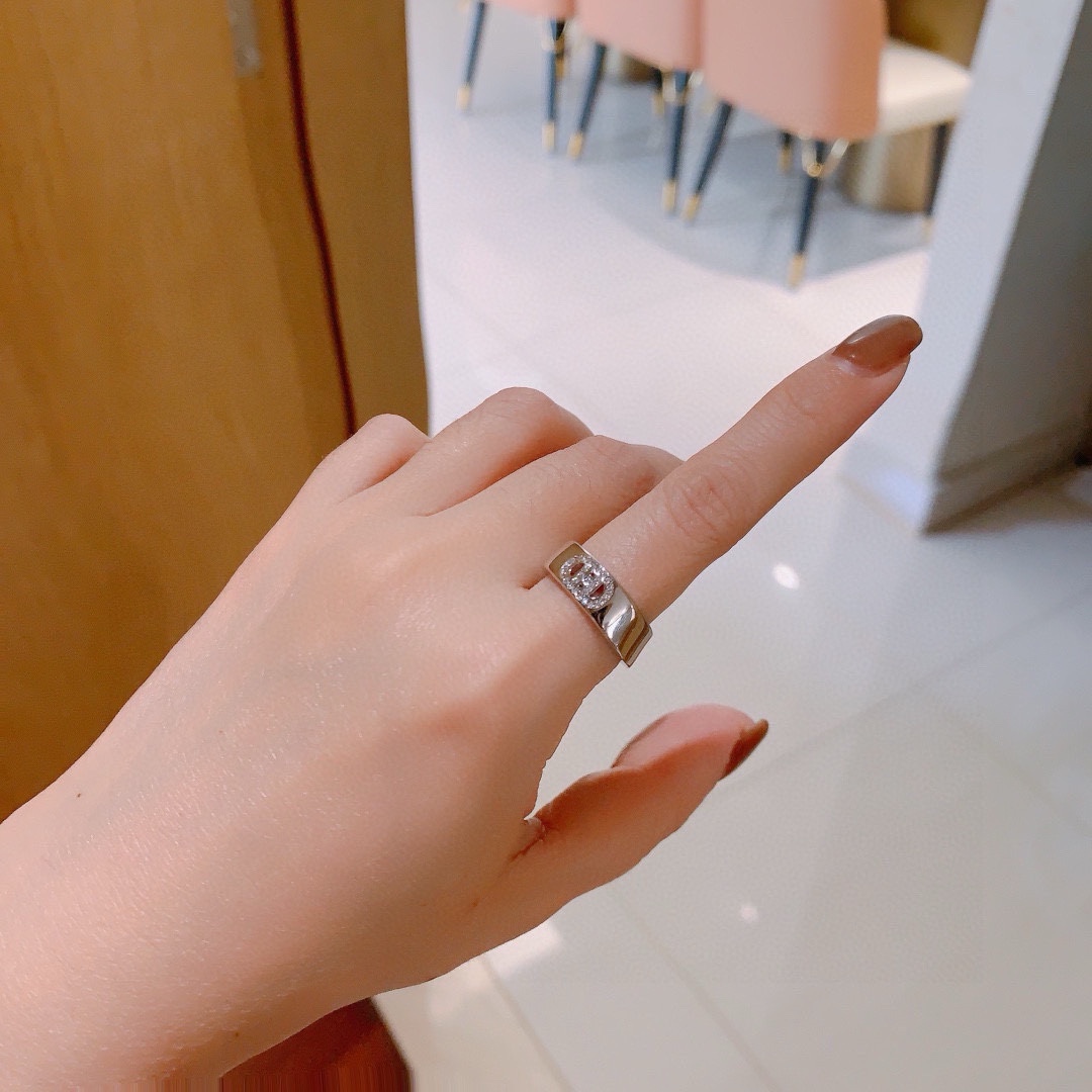 TOP HERMES Rings - Sliver