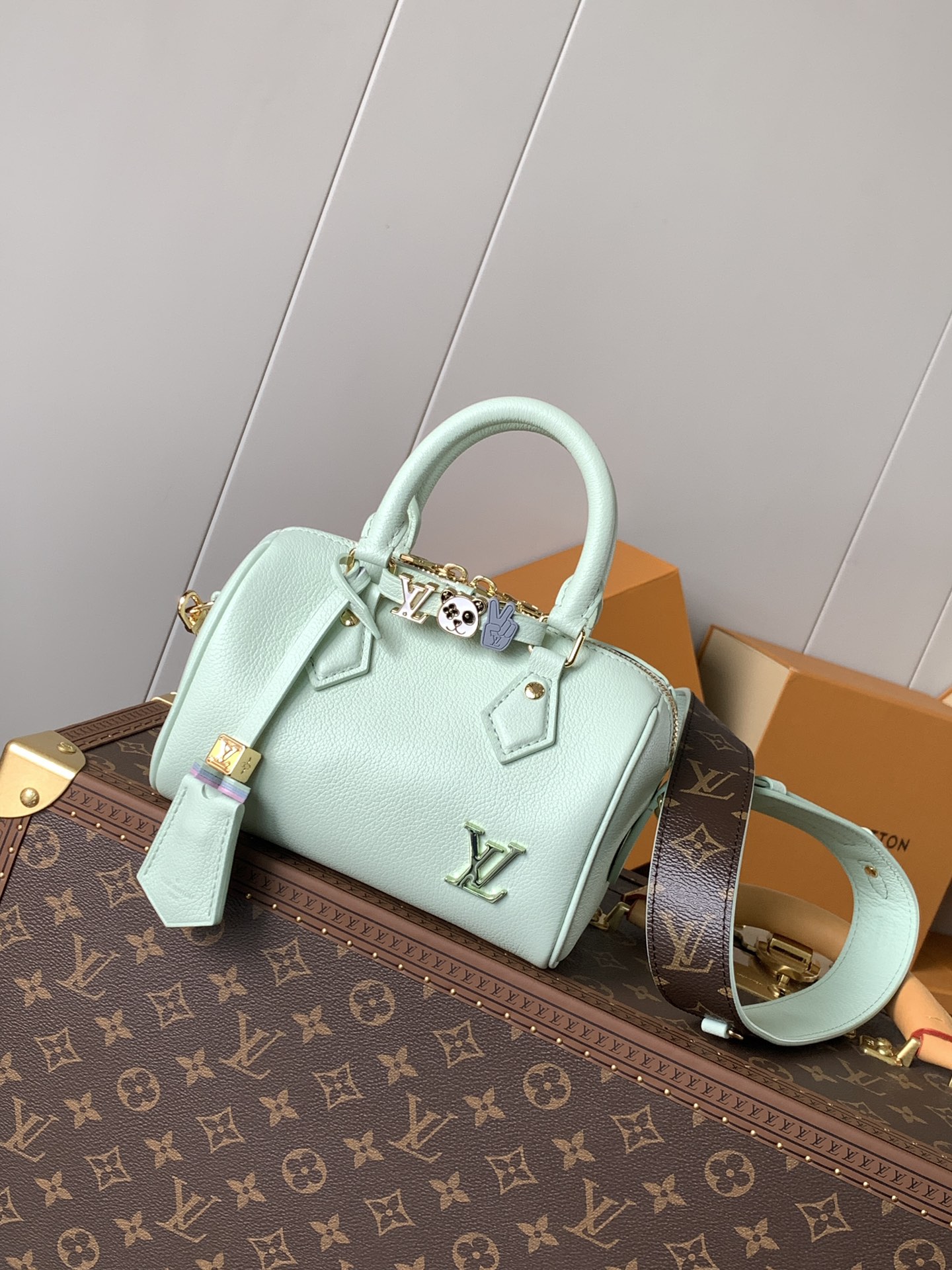 TOP Louis Vuitton LV Speedy 18 Bag 18x12.5x11cm - 2 Color