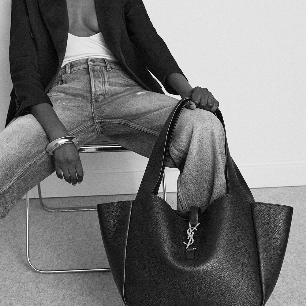 Saint Laurent YSL Le 5 A 7 Bea In Grained Leather(Replica)