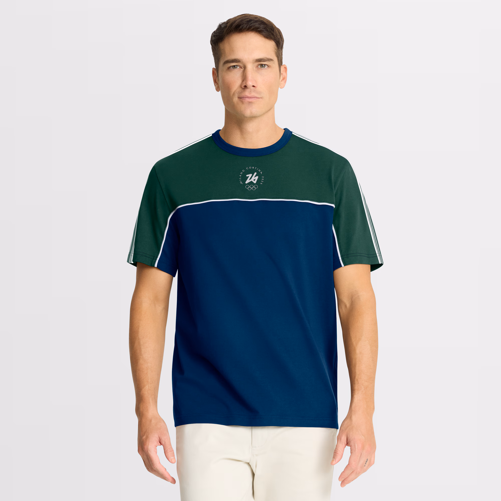 Milano Cortina 2026 Olympics Heritage T-Shirt - Blue