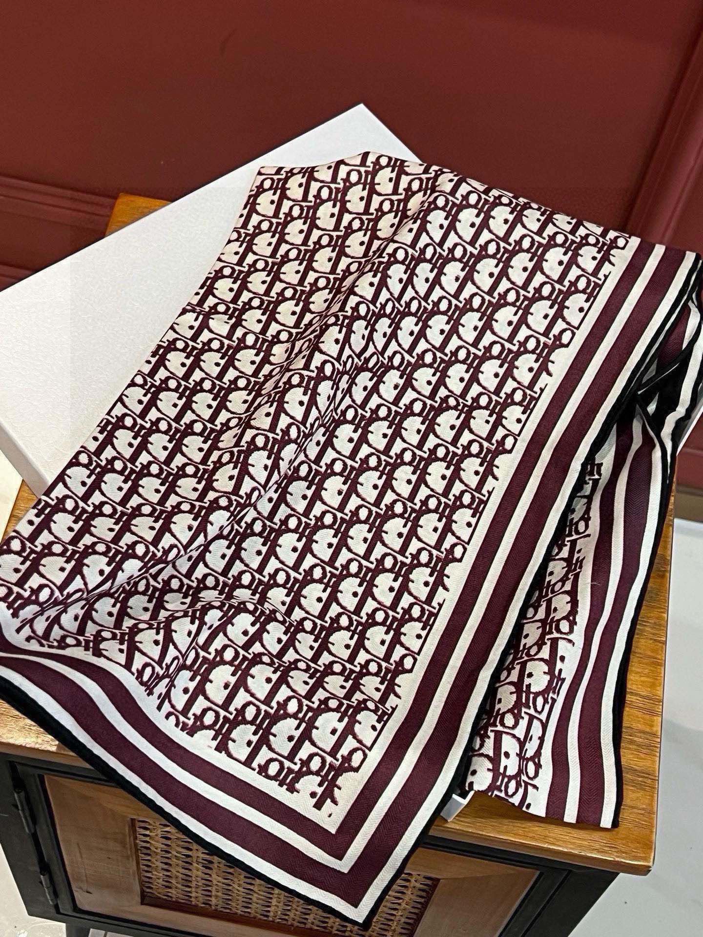 TOP Christian Dior Cashmere Scarf 65x180cm - 2 Colors
