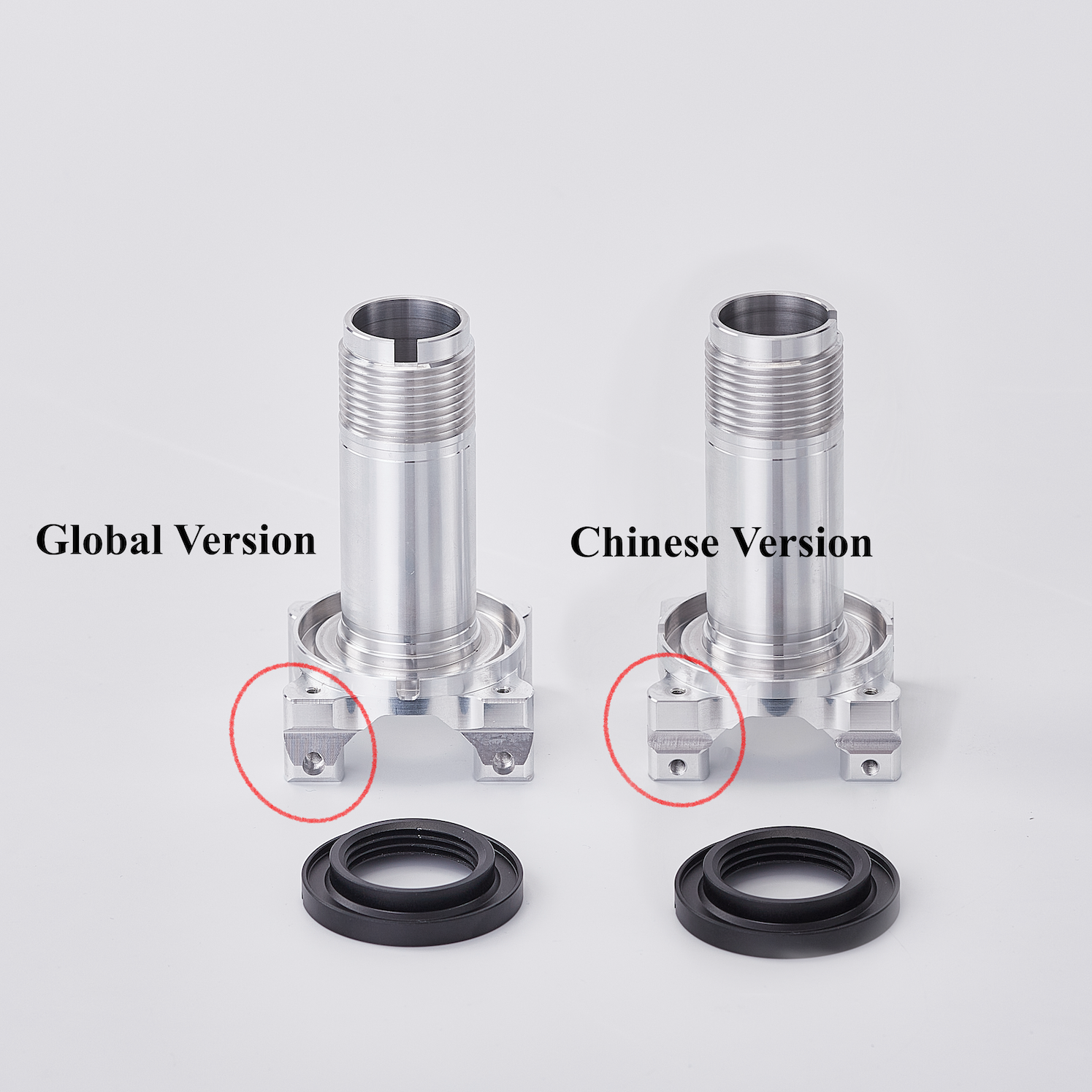 For T40 V2/V3 Version Motor Shaft Aluminum Alloy Silver Agriculture Drone Spare Part for Spraying Drone