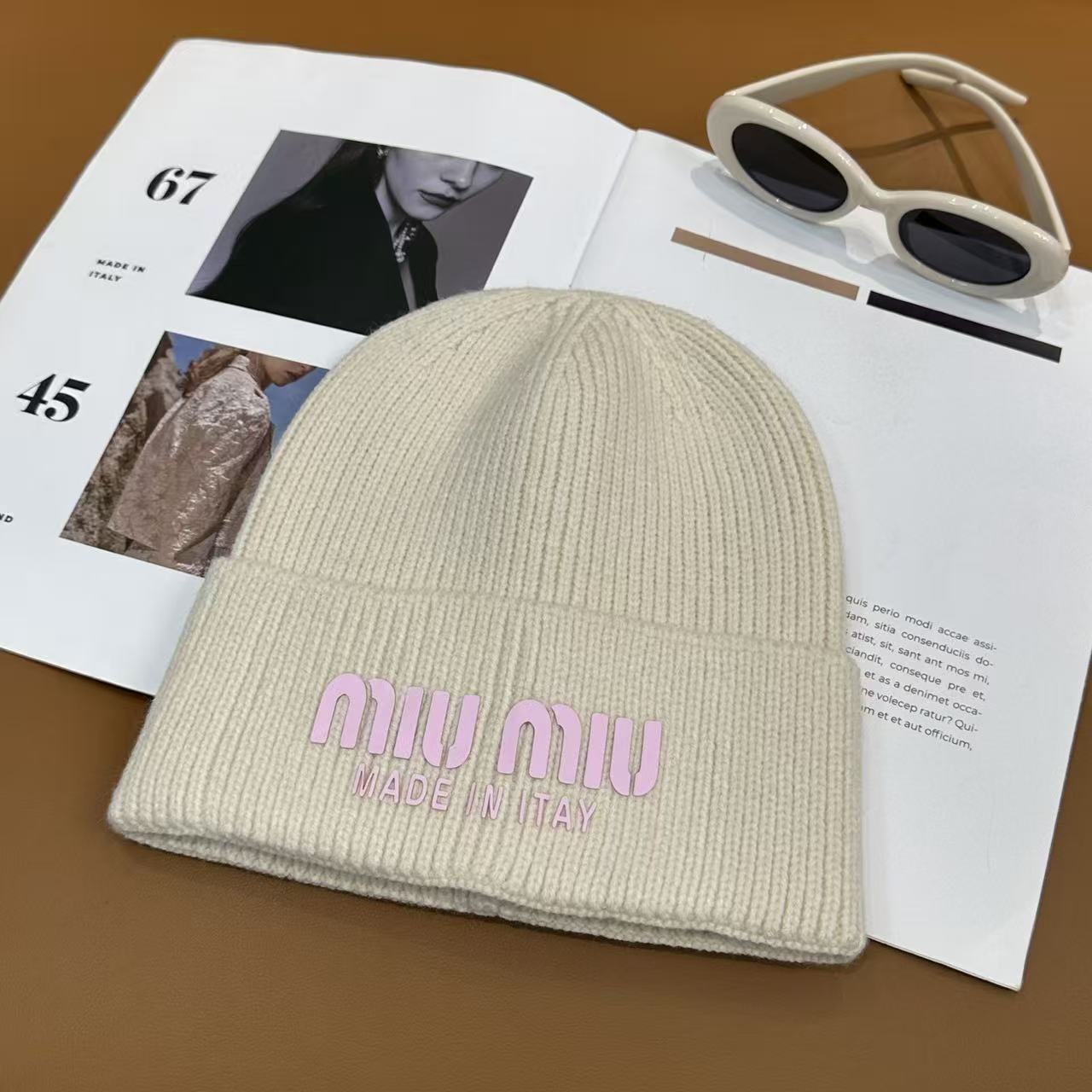 Miu Miu Knitted beanie(Replica)