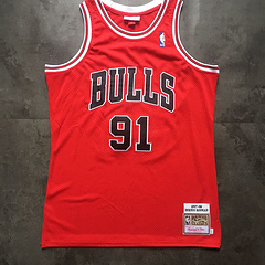 Rodman Chicago Bulls 91 Red MN