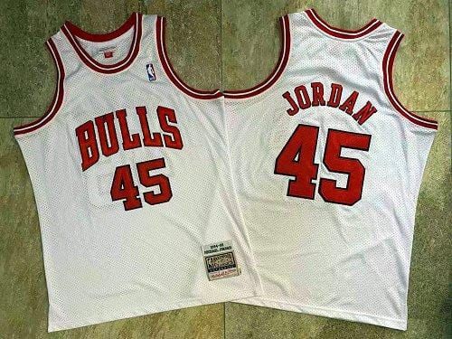 Michael Jordan #45 Chicago Bulls Throwback Jersey
