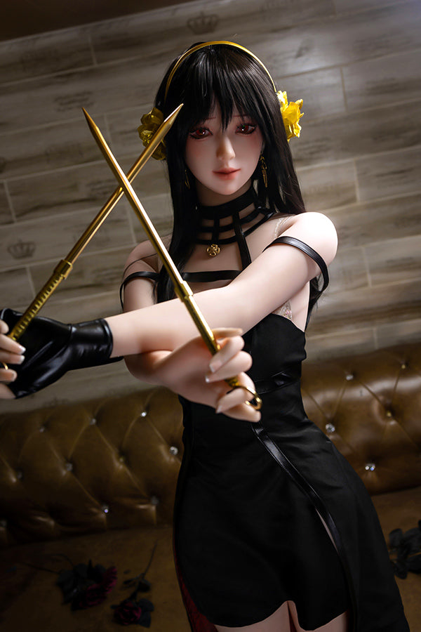 EU In Stock - 158cm/5ft2 C-cup SPY×FAMILY Yor Forger Anime TPE Sex Doll