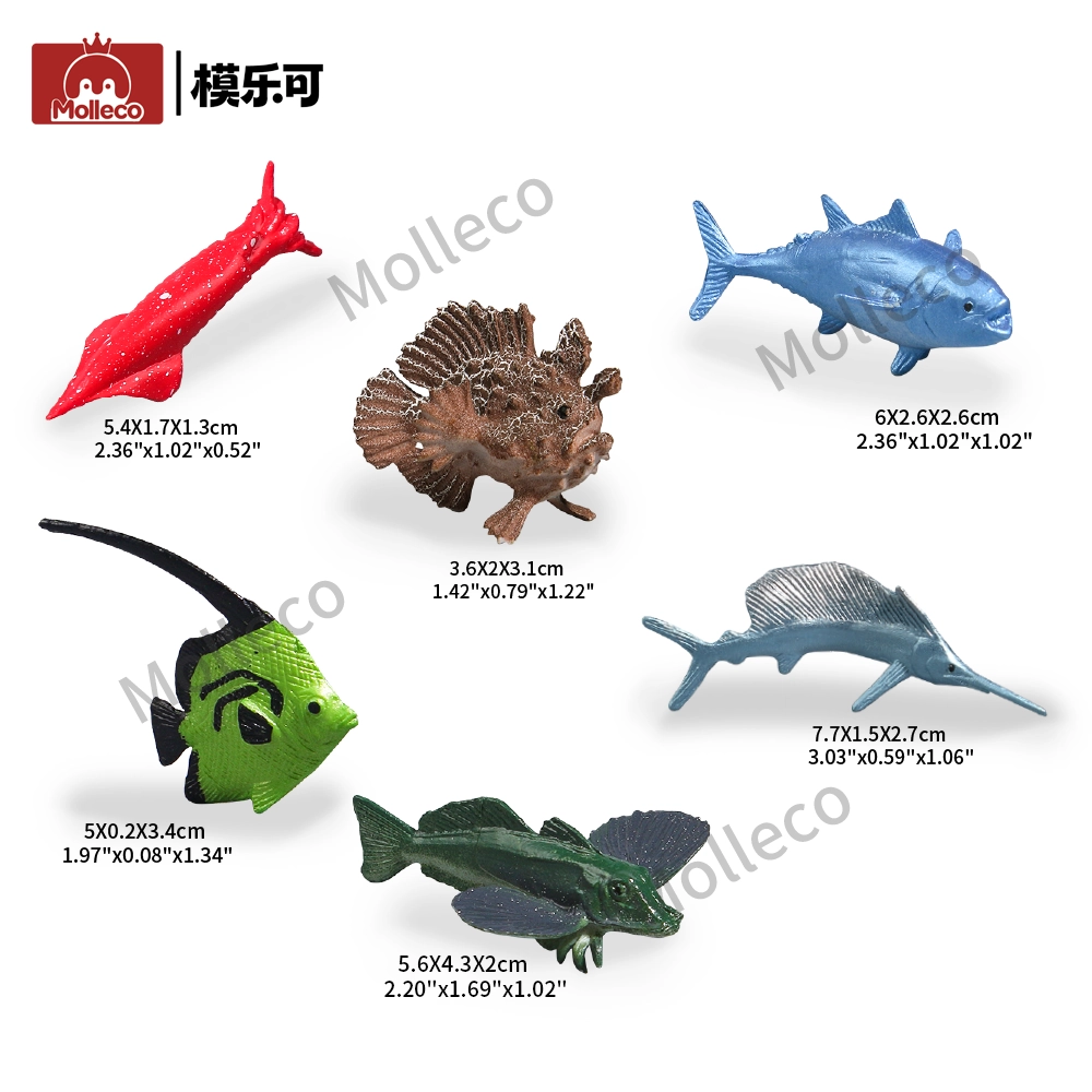 Molleco Marine Animal Figure Toys for Kids and Children Stonefish CP105