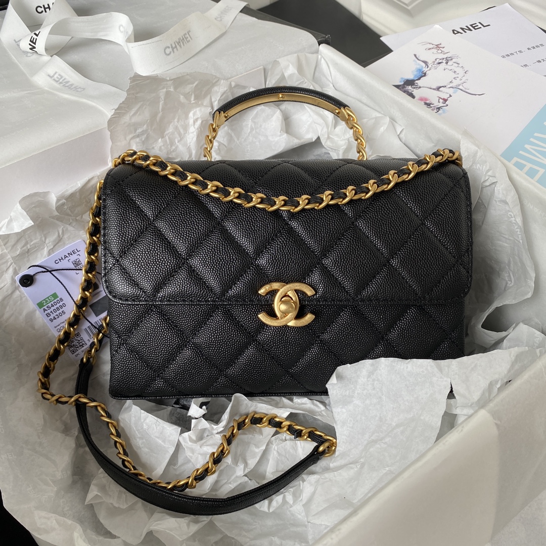 TOP CHANEL 23s Carryme Bag 13X19X7.5cm/14.5X22X8cm - 3 Colors&GHW