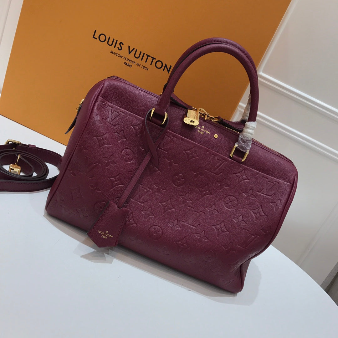TOP Louis Vuitton LV Speedy 30 Bag 30x21x17cm  - 3 Colors