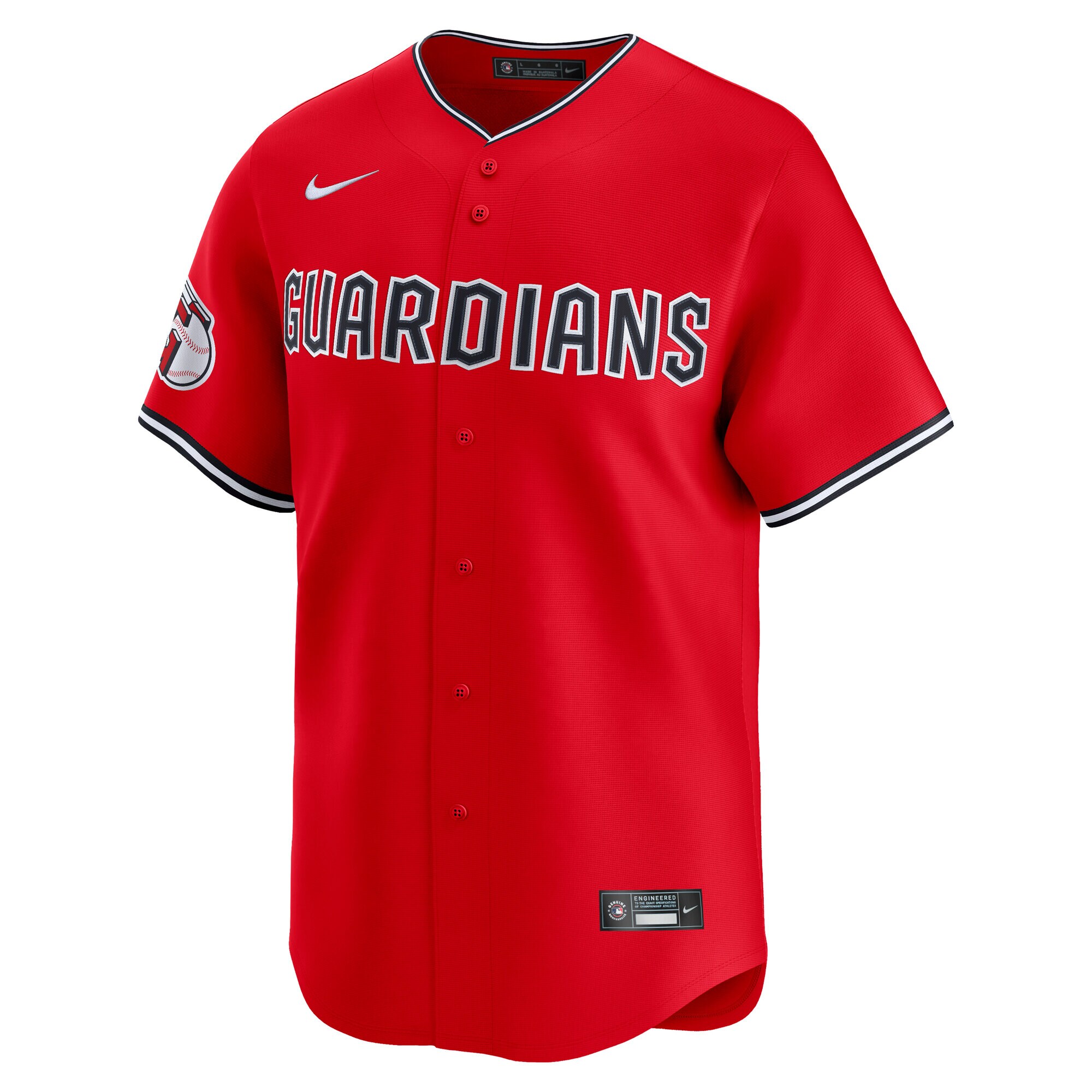 Men’s Cleveland Guardians Jose Ramirez Red Alternate Limited Jersey